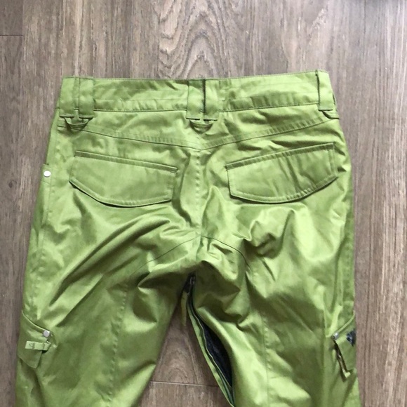 NWOT Burton green snowboard pants size XS - Picture 6 of 12